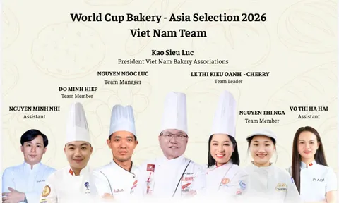 Bánh mì Việt ghi dấu ấn tại World Cup Bakery Asia 2026
