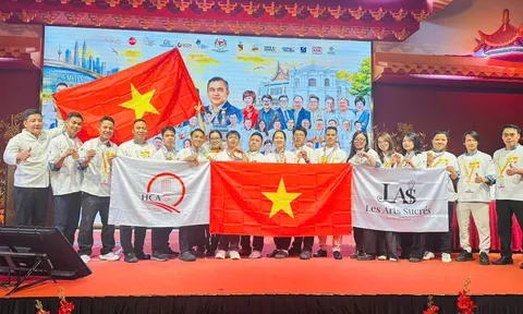 Đội tuyển Hội Đầu bếp Hà Nội giành 37 huy chương, 9 cúp vàng tại cuộc thi ẩm thực quốc tế GCCM 2026